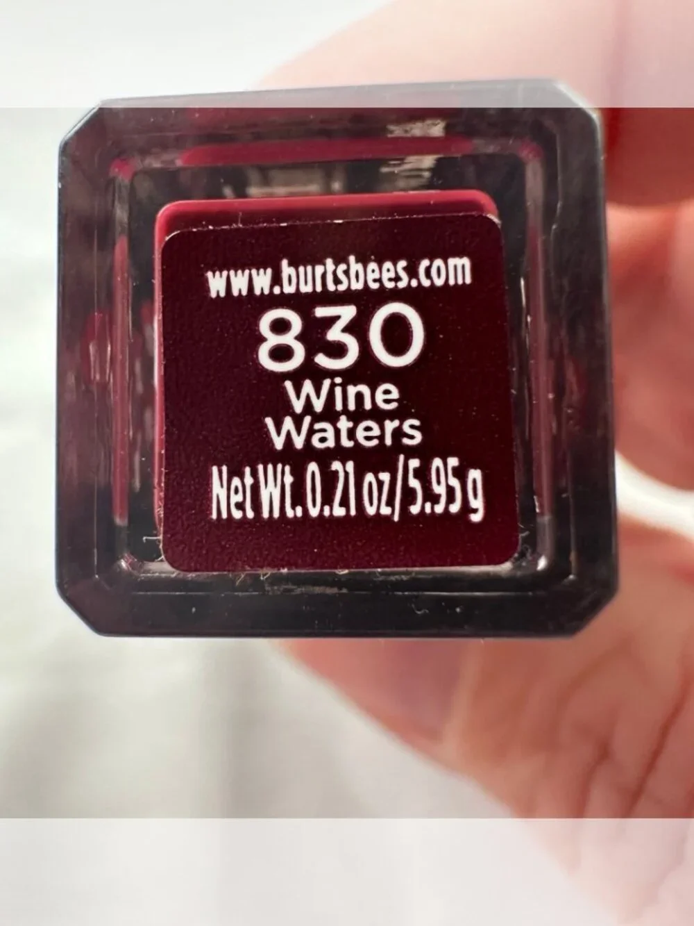 Burt's Bees Liquid Lipstick 830 Wine Waters Moisturizing Matte NEW